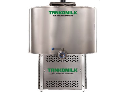 Dikey Alttan Motorlu Süt Soğutma Tankı